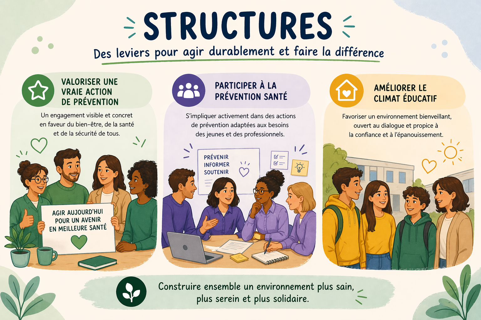 Prévention auprès des structures